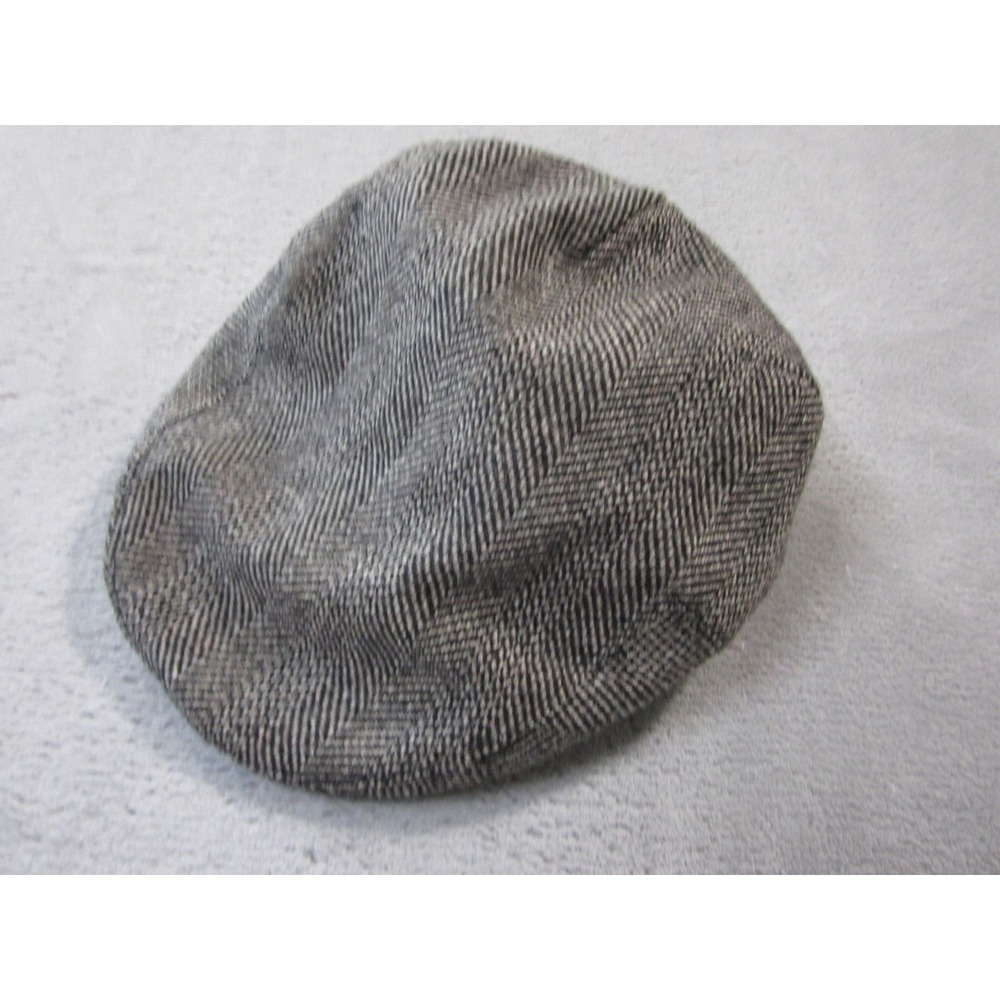 Jaxon Newsboy Hat Men's Size Extra Large Herringbone Wool Blend‎ Flat Cap